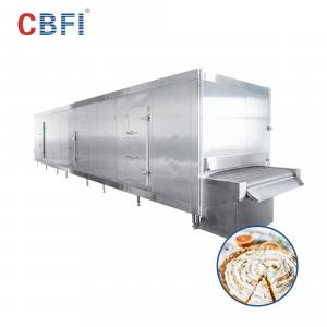 China Energy Saving Quick Tunnel Freezer Fish Freezing Equipment For Cooling Fish supplier