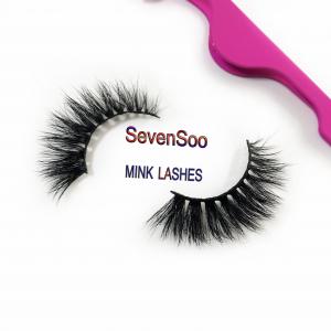 Beautiful 3d Mink Strip Eyelashes Mink Lashes / Natural Mink Eyelashes