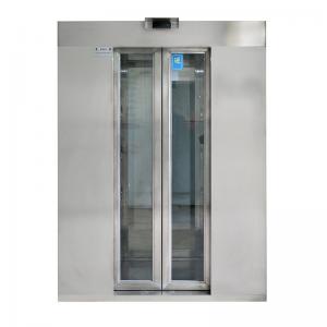 China SS304 380V Cleanroom Air Shower System Automatic Sliding Doors supplier