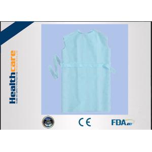 China PP Or PE Coated Disposable Isolation Gowns Different Size with V Collar and Pockets supplier