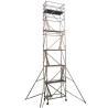 China Sturdy Aluminium Scaffold Tower Ringlock Scaffolding System For Construction wholesale