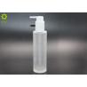 Frosted Glass Hair Oil Body Essential Oil Pump Bottle 100ml 120ml