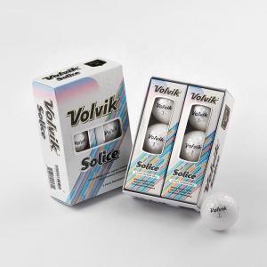 China OEM 12 Golf Ball Sleeve Gift Box With Transparent Window supplier