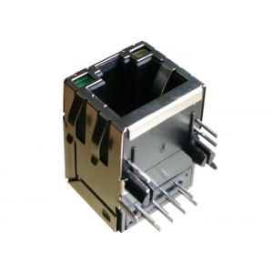 1-6605706-1 MAG45 Modular Jack Shielded,OPTIONAL Decouping Capacitor With Leds