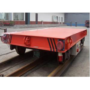 China Heavy Duty Steel Structure Battery Transfer Cart Reliable For Steel Mill supplier