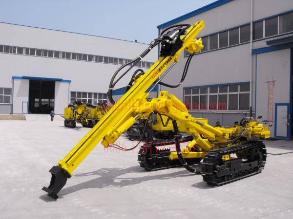 Crawler Pneumatic Rock Drilling Machine , Atlas Copco CM351 DTH Drilling Rig