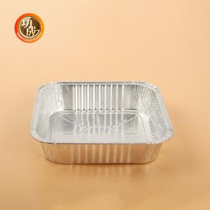 Eco Friendly Aluminum Food Package Boxes Customized Logo And Printing Rectangular/Round/OEM Shape