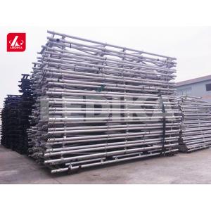 China Long Span Outdoor Aluminum Foldable Arched Roof Scaffold Truss For Exhibition supplier