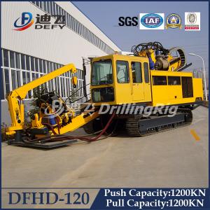 China 120T Horizontal Directional Drilling rig HDD machine Rig DFHD-120 supplier