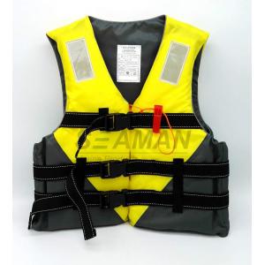 Jetski Yellow Color Water Sports Leisure Life Jacket Flotation Adult Life Vest