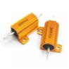 RX24 75W 30 Ohm Power Golden Aluminium Housed Metal Shell Case Wire Wound Resistor Wirewound