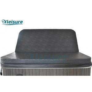 High R-value factory-direct spa thermal lid vinyl hot tub covers for backyard spa graphite rectangle