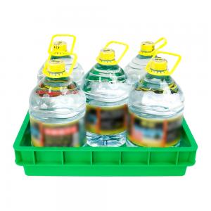China Transport Turnover Stackable Plastic Crate Box with Customized Logo Printing Services supplier