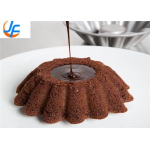 RK Bakeware China Foodservice NSF 40575 5 3/4" X 2 1/16" Sphere Aluminum Cake Mould , Aluminized Steel Lava Cake Pan