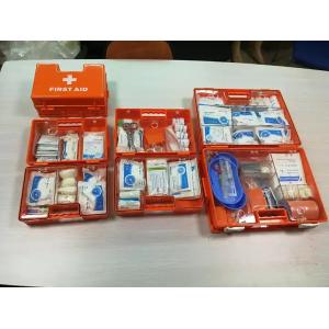 China Large Wall Mounted ABS Plastic First Aid Kit Box With Accessories wholesale