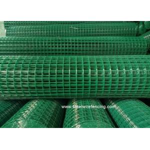 2 X 2 PVC Coated Welded Wire Mesh Roll Square Mesh Hole For Chicken Cage