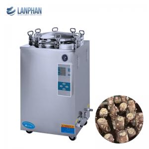 150L Mushroom Growing Equipment Vertical Steam Autoclave Sterilizer