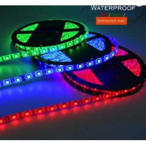 Colored RGB SMD LED Flexible Strips 60 LEDs / M CE Approvel Long Working Life