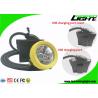 China 10000 Lux Brightness LED Mining Light Underground Rechargeable Headlamp With USB Charging wholesale