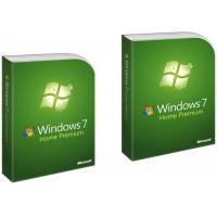 China Microsoft Win 7 Home Premium Pack 32bit / 64bit Retail Box for sale