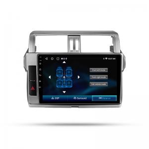 Android Autoradio For TOYOTA Prado Car Multimedia DVD Player Tesla Vrtical Screen Navi GPS Stereo