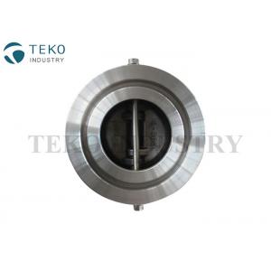 China Stainless Steel Wafer Check Valve Vertical And Horizontal Installation Between Flanges wholesale