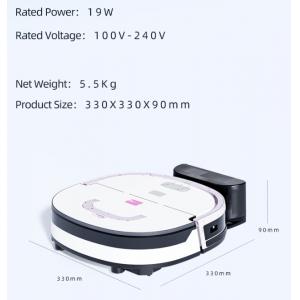 2600mAh Robotic Vacuum Cleaner With APP Smart Cleaning For Home And Office