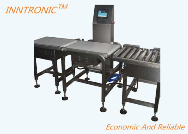 L'acier inoxydable ligne de contrôle automatique de poids de la machine INCW-450 200 à 30000g en mouvement Balanceur de contrôle avec écran pour PVC PE BAG35p/min
