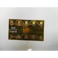 China Customize single side flexible printed circuit board with contact pads on sale