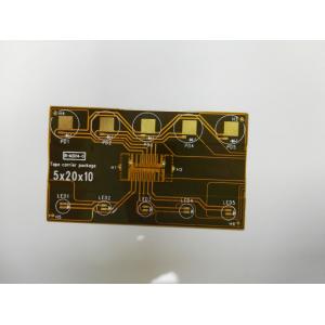 China Customize single side flexible printed circuit board with contact pads wholesale