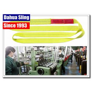 China Heavy Duty Lifting Slings Endless Loop - Type Boat Lift Straps Smooth Surface supplier