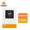 China 6.2KW High Voltage PV Inverter 48VDC Pure Sine Wave Single Phase MPPT Grid Tie with Backup wholesale