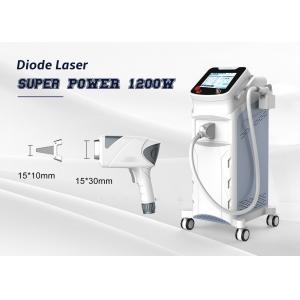 China 1200W High Power Diode Laser Hair Removal Machine Without The Risk Of Injury supplier
