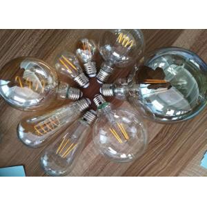 China St64 Led Filament Bulbs 6w Amber Glass 360 Degree With E26 Base Ul Listed supplier