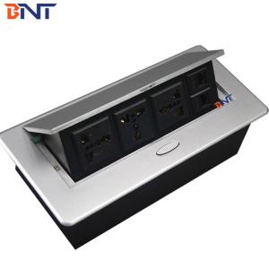 furniture pop up media socket jack material zinc alloy used on conference table