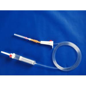 Transfusion Disposable Medical Grade Injection Set PVC Intravenous Blood Apparatus