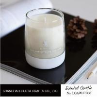 China Glass Jar Soy Wax Scented Candle Low Melting Point For Home Aromatherapy on sale