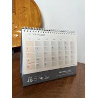 China PMS Color UV Varnish Paper Desk Calendar Paper IIIustrator 128gsm on sale