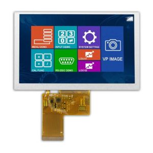 China Customized 5 Inch High Brightness TFT Display, Sunlight Readable Displays TFT 2500cd/m2 wholesale