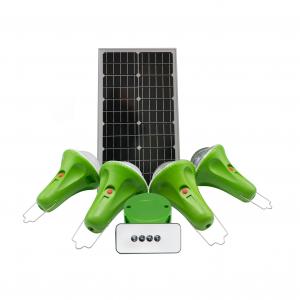 China Portable Solar Camping Light With Phone Charger supplier
