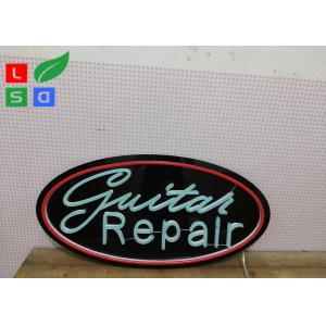 Custom Made Acrylic Neon Signs 12V Led Custom Neon Light Sign 3d Letters For Repair Shop