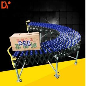 China BC Chain Driven Roller Conveyor System , Flexible Roller Curve Conveyor Chain Transfer supplier