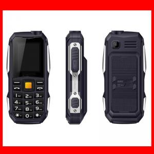 Black Green Orange Color 1.77inch lcd screen display tough military mobile phone with 2400mah battery feature phone