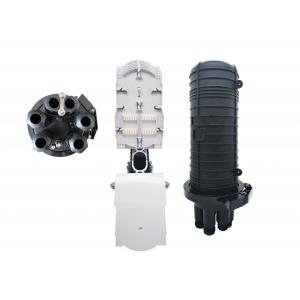 Outdoor IP68 96 144 Cores Fiber Optic Splice Closure Dome Mechanical PP Uncut Ports Enclosure