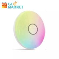 China 36W Modern Music Ceiling Light Colorful RGB Remote Control APP Smart Music LED Ceiling Light on sale