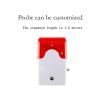 China LED Display Temperature and Humidity Meter Temperature Hygrometer Air Quality Monitor Probe Alarm Clock External for Outdoor wholesale