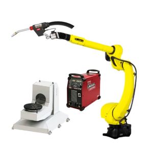 China CNGBS Dual Axis Welding Positioner TRM Welding Torch Fanuc M-20iD/12L Payload 12kg Arc Welding Robot with Mate Controller wholesale