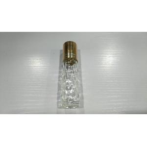 China 25.4mm Small Clear Essential Oil Bottles Plastic Solid Roller Ball FDA Certificate supplier