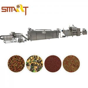 500kg Production Capacity Pet Food Making Machine Double Screw Extruder