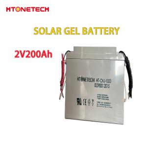 China 2V 200ah Solar Energy Storage Battery Photovoltaic Gel Cell Off Grid supplier